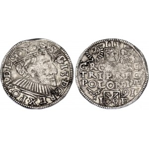 Polish - Lithuanian Commonwealth 3 Grossus 1591