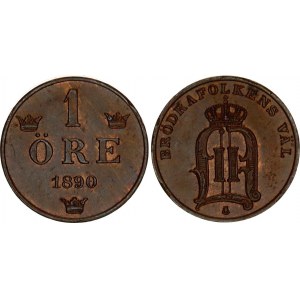 Sweden 1 Ore 1890