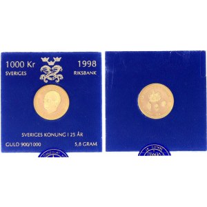 Sweden 1000 Kronor 1998 Original Sealed