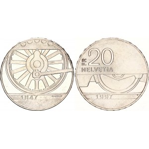 Switzerland 20 Francs 1997
