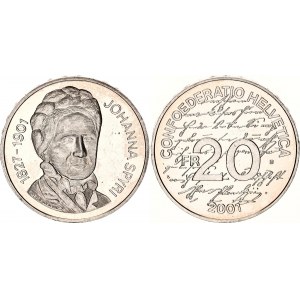 Switzerland 20 Francs 2001