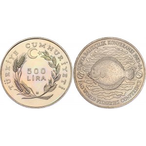 Turkey 500 Lira 1984