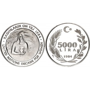 Turkey 5000 Lira 1984