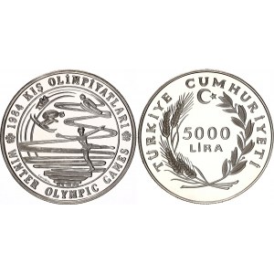 Turkey 5000 Lira 1984