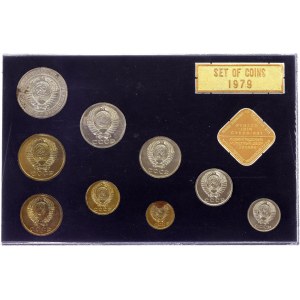 Russia - USSR Mint Set 1979 ЛМД