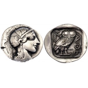 Ancient Greece Athens Tetradrachm COLLECTOR'S COPY 474 - 465 BC