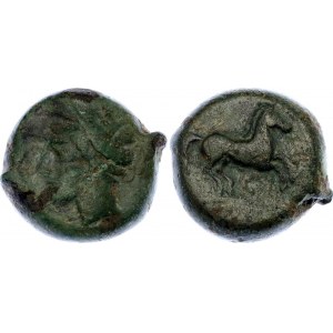Ancient Greece Sicily Carthaginian Domain AE16 375 - 350 BC