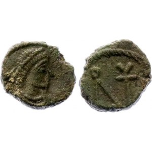 Byzantium 1 Nummus 491 - 498 AD Rare Denomination