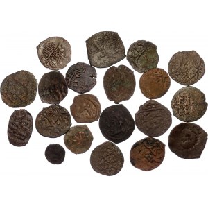 Golden Horde Lot of 20 Coins 1257 - 1400 (ND)