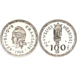 New Hebrides 100 Francs 1966 Essai