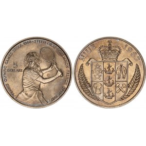 Niue 5 Dollars 1987