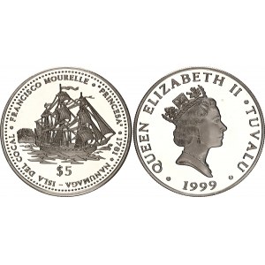 Tuvalu 5 Dollars 1999