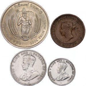 Ceylon 1 Cent 1892 - 1968