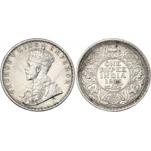 British India 1 Rupee 1913