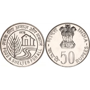 India 50 Rupees 1978