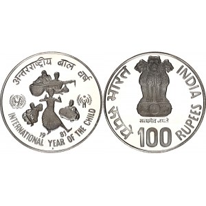 India 100 Rupees 1981 B