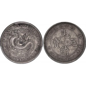 China Kiangnan 20 Cents 1902 PCGS XF45