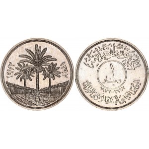 Iraq 1 Dinar 1972 AH 1392