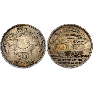 Lebanon 50 Piastres 1929