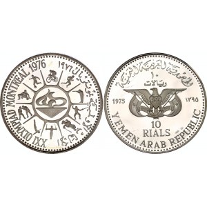 Yemen 10 Riyals 1975 AH 1395