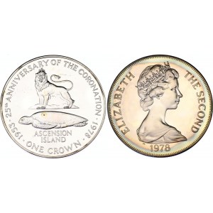 Ascension Island 1 Crown 1978