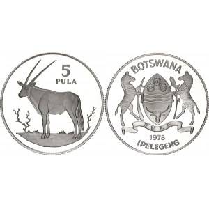 Botswana 5 Pula 1978
