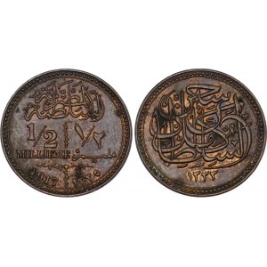 Egypt 1/2 Millieme 1917 AH 1335