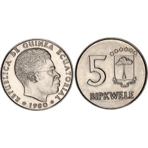 Equatorial Guinea 5 Bipkwele 1980