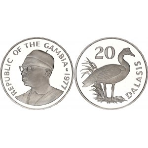 Gambia 20 Dalasis 1977