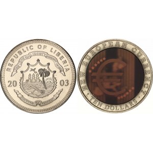 Liberia 10 Dollars 2003