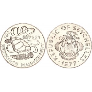 Seychelles 10 Rupees 1977