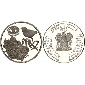 South Africa 2 Rand 1995