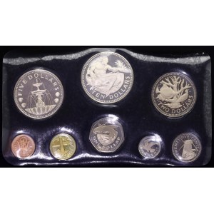 Barbados Annual Proof Coin Set 1974