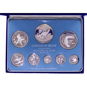 Belize Annual Proof Coin Set 1975