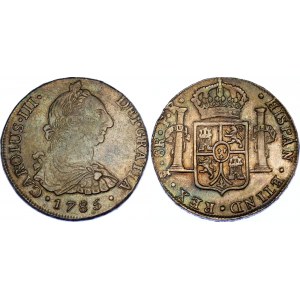 Bolivia 8 Reales 1785 PR