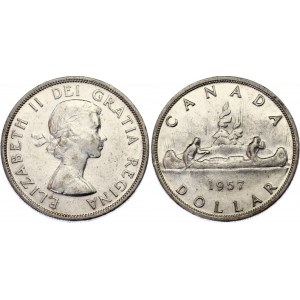 Canada 1 Dollar 1957