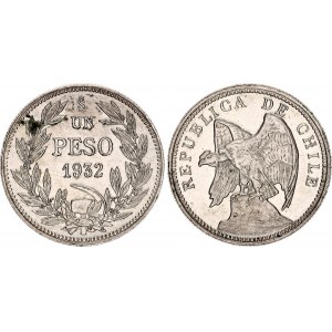 Chile 1 Peso 1932 So