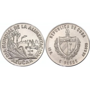 Cuba 5 Pesos 1981