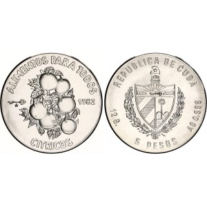 Cuba 5 Pesos 1982