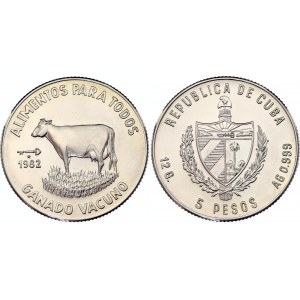 Cuba 5 Pesos 1982