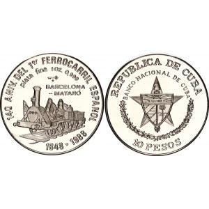 Cuba 10 Pesos 1988