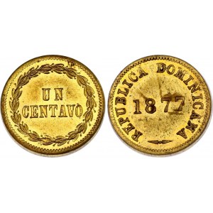 Dominican Republic 1 Centavo 1877