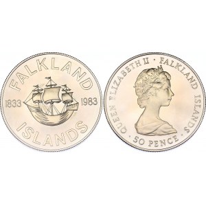 Falkland Islands 50 Pence 1983