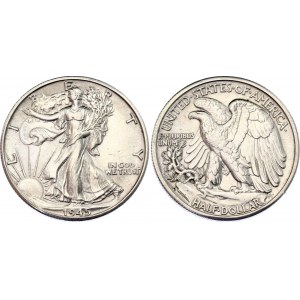 United States 1/2 Dollar 1945 D