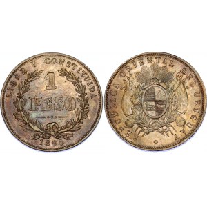 Uruguay 1 Peso 1895