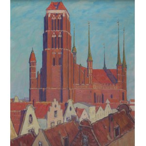 Berthold Hellingrath (1877 Elbląg - 1954 Hannover), St. Marienkirche in Danzig