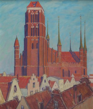 Berthold Hellingrath (1877 Elbląg - 1954 Hannover), Kościół Mariacki w Gdańsku