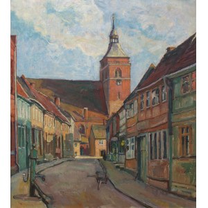 Ignacy Pinkas (1888 Jaslo - 1935 Krakow), View of the city
