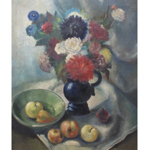 Waclaw Piotrowski, Still life with fruit, 1933