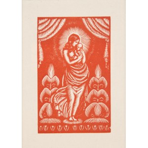 Władysław Skoczylas (1883 Wieliczka - 1934 Warsaw), Madonna